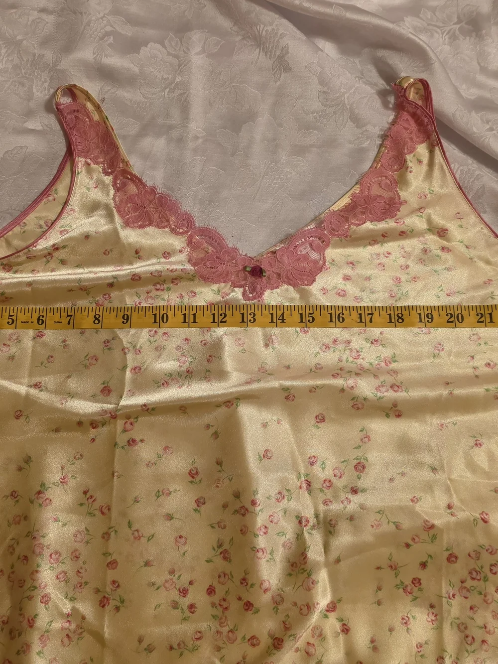 Oscar de la Renta matching camisole
